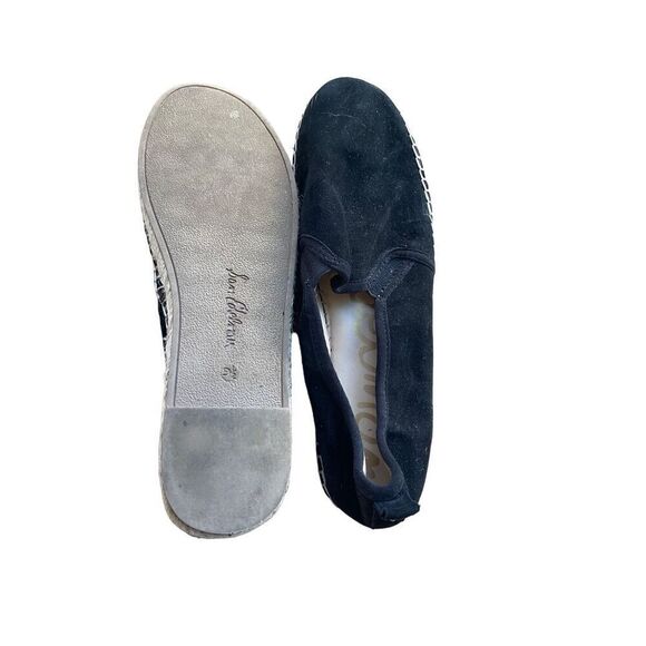 Sam Edelman Womens Black Slip On Suede Carrin Platform Espadrille Size 9.5 - Picture 8 of 8